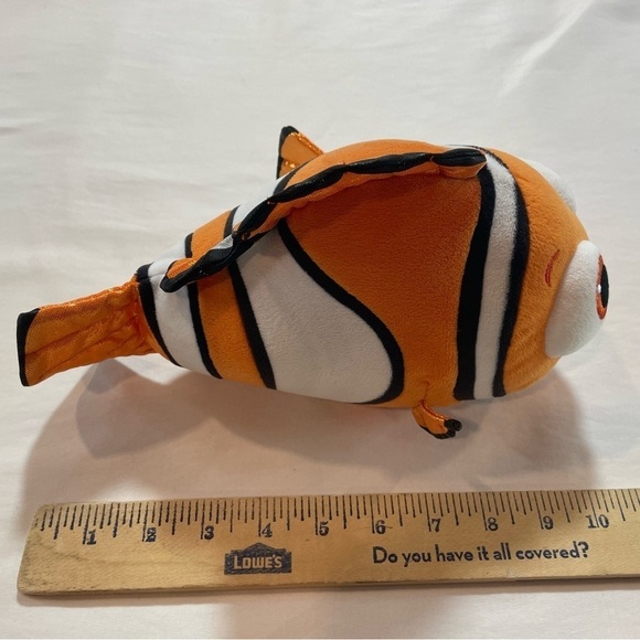 TY Disney Finding Nemo SPARKLE NEMO CLOWN FISH 8" Plush Stuffed Animal Toy - Picture 4 of 6